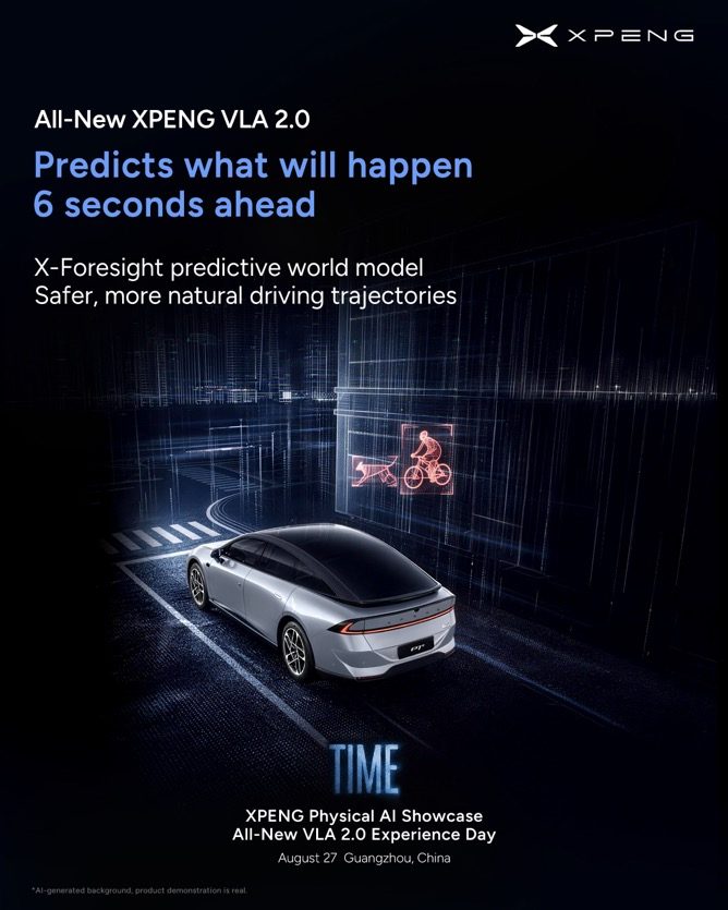 Official English TIME poster - X-Foresight predicts about six seconds ahead