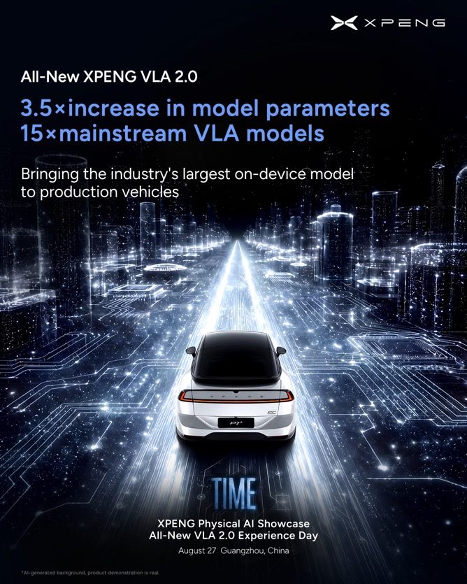 Official English TIME poster - 3.5 times more on-device parameters, 15 times a mainstream VLA