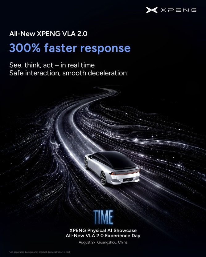 Official English TIME poster for 300% faster VLA end-to-end response