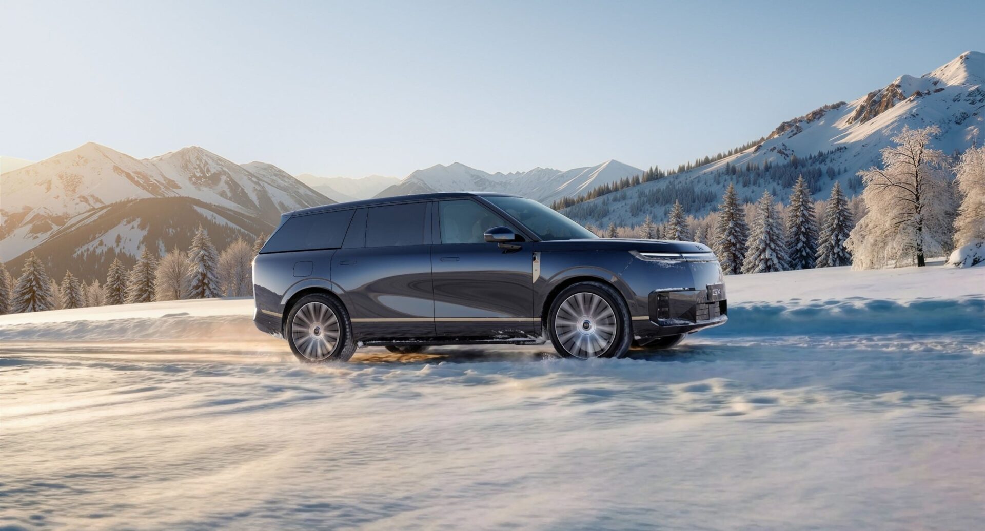 XPENG GX industry-leading AES for ice and snow
