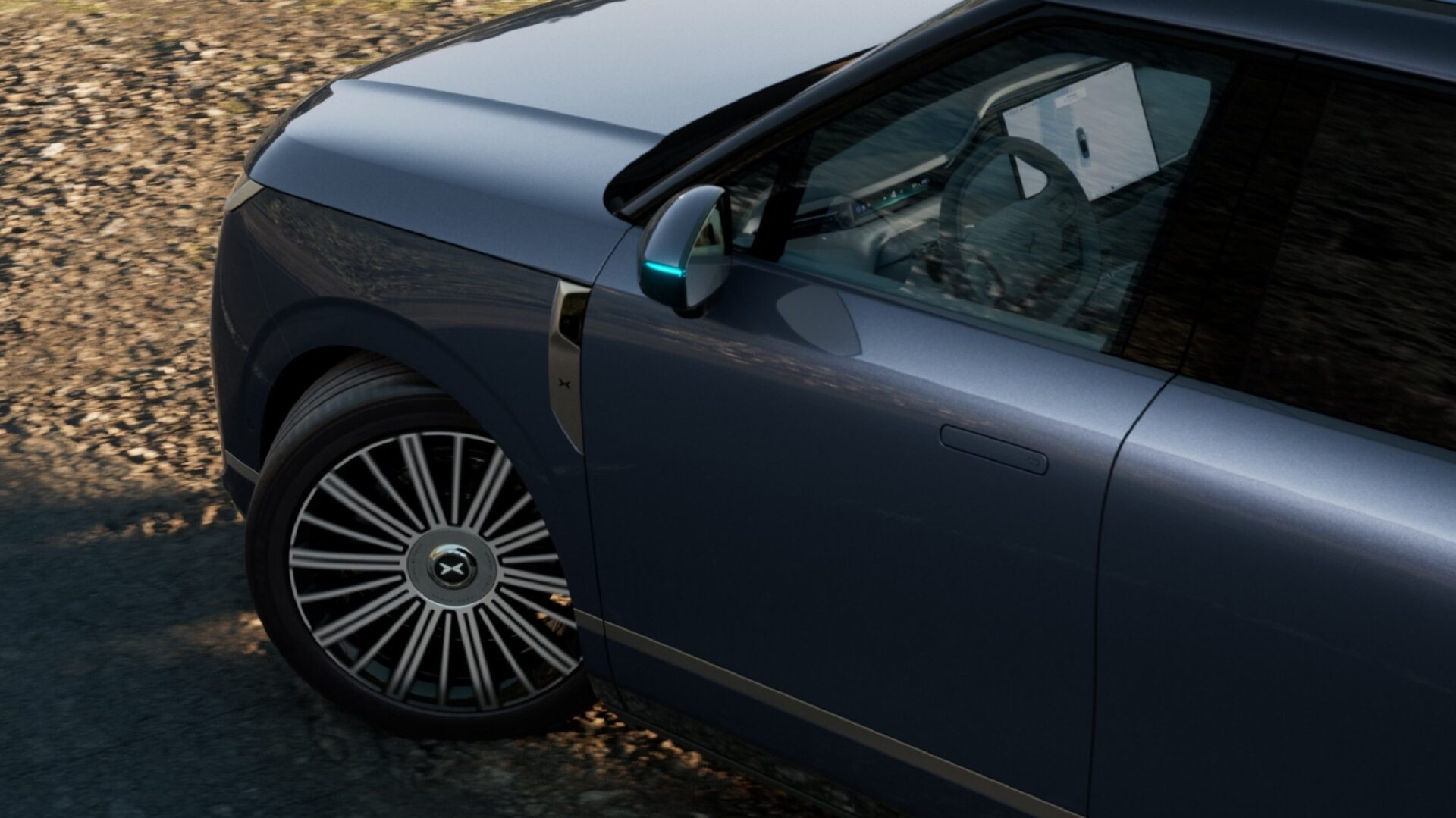 XPENG GX front-wheel steer-by-wire