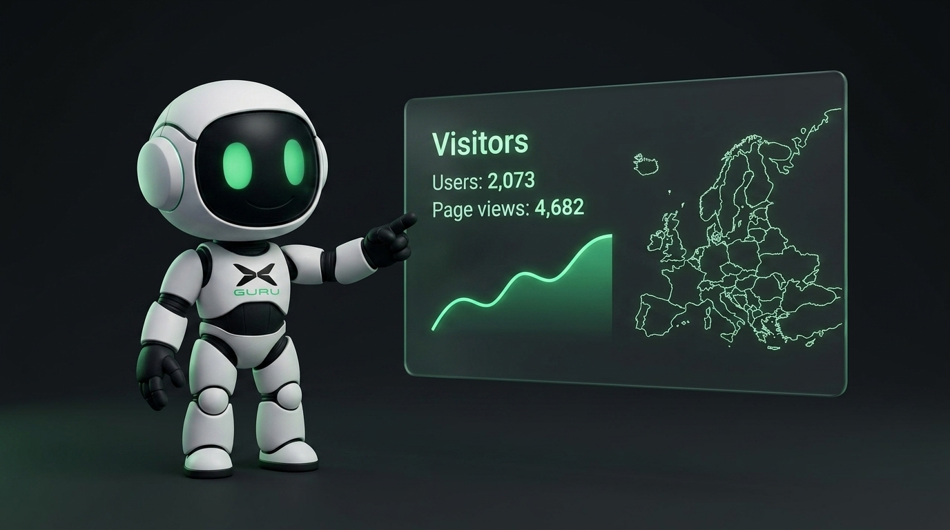 XPENG Guru Visitors - open readership statistics