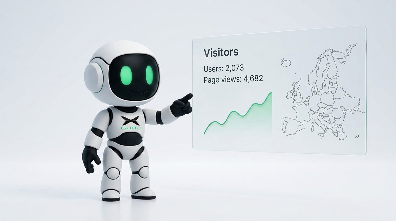 XPENG Guru Visitors - open readership statistics