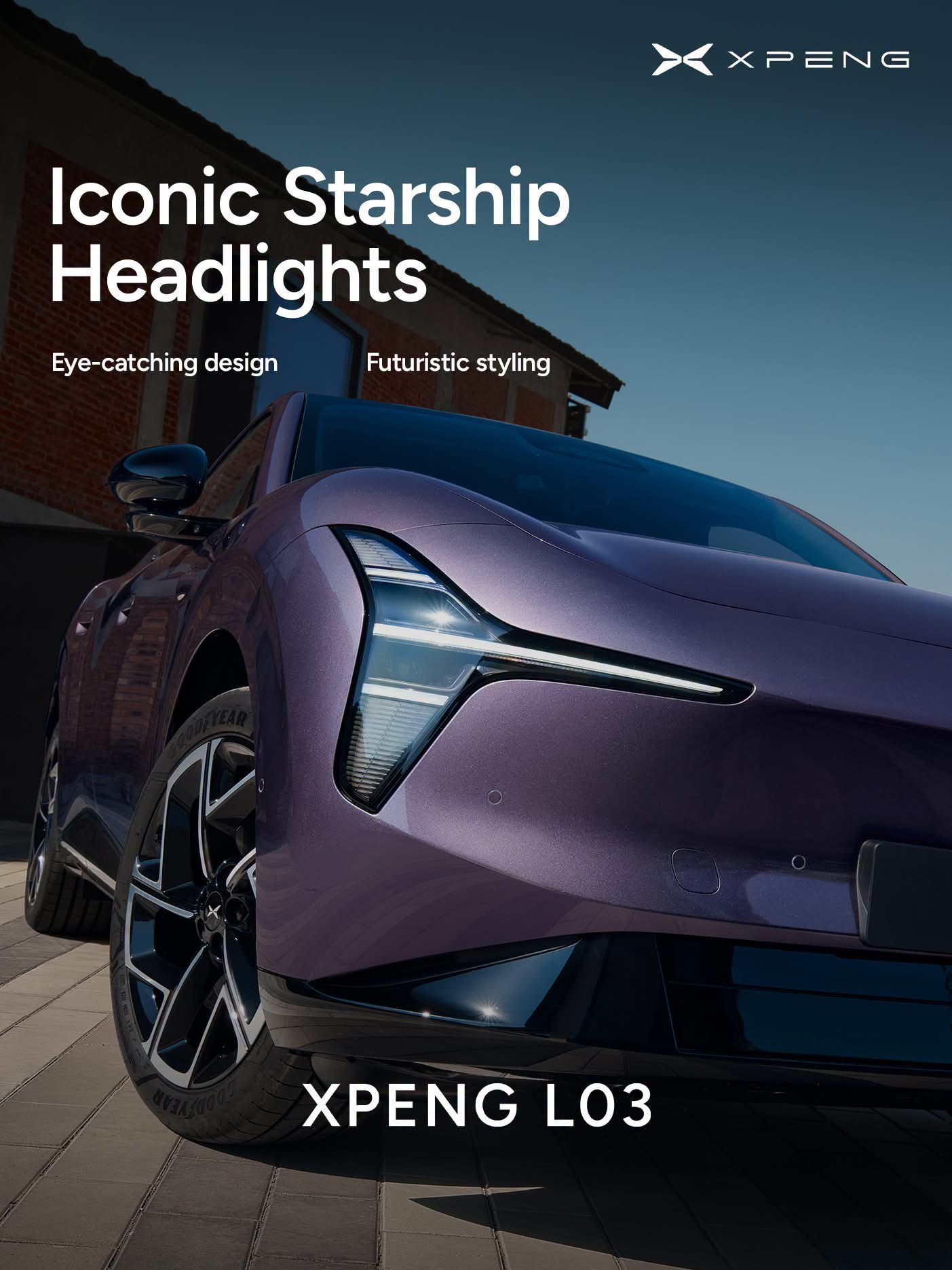 XPENG L03 Starship headlights