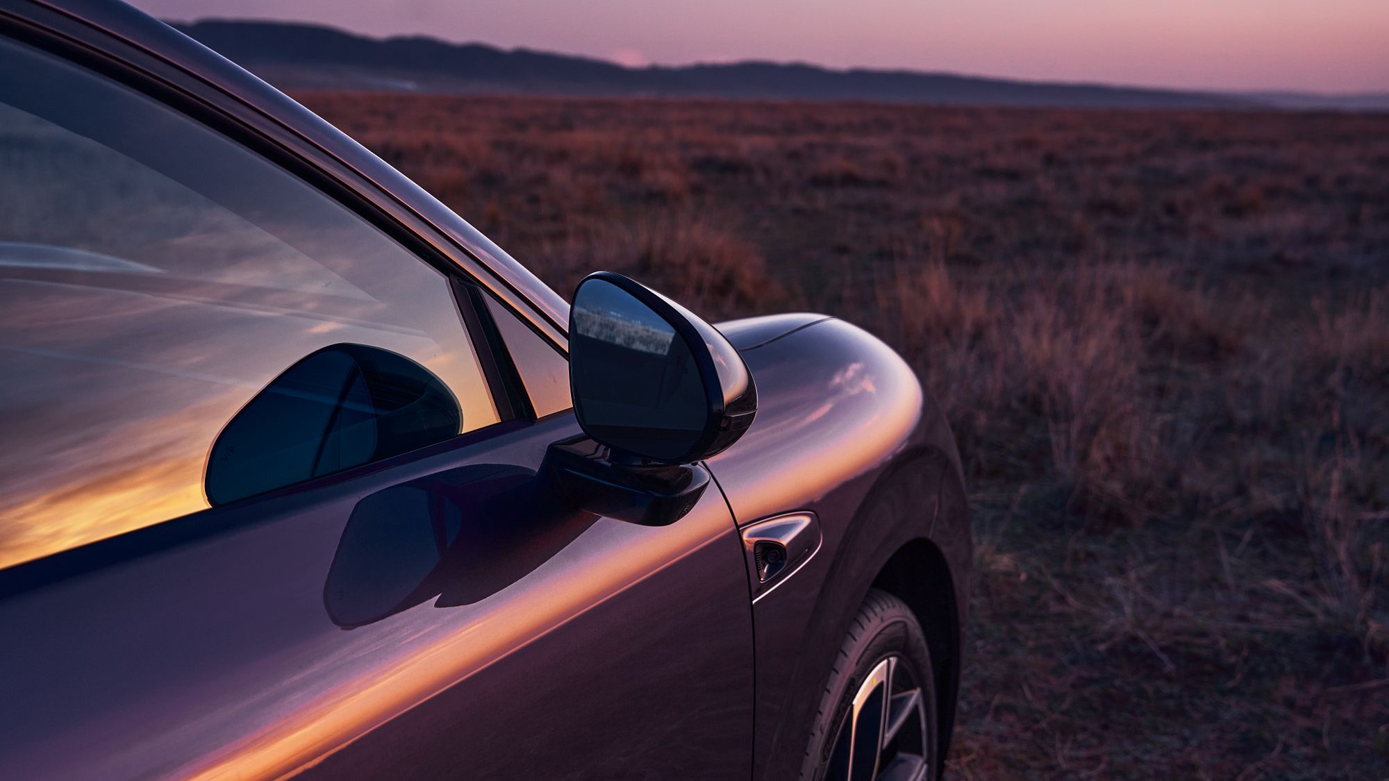 XPENG L03 frameless door mirrors