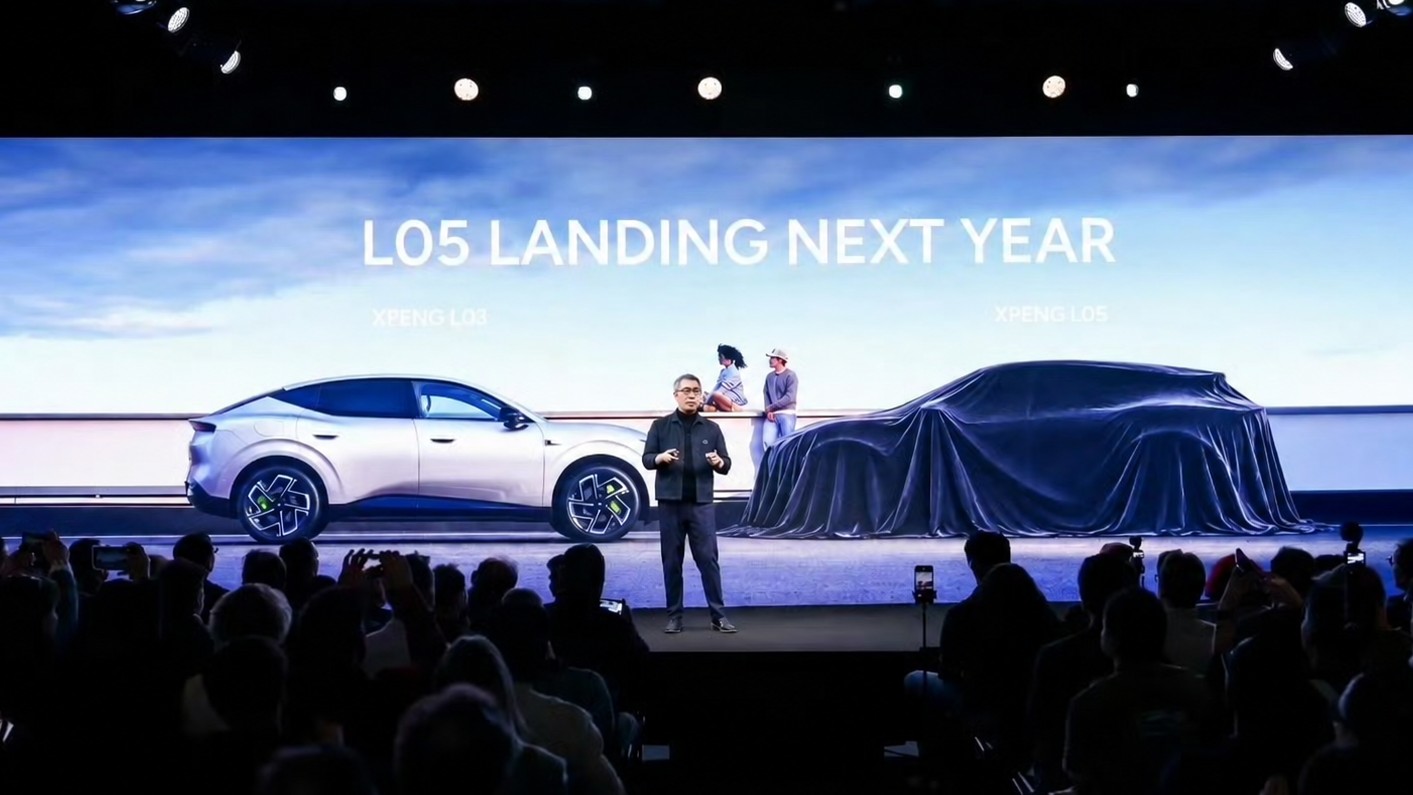 XPENG announces L05 for Europe in 2027