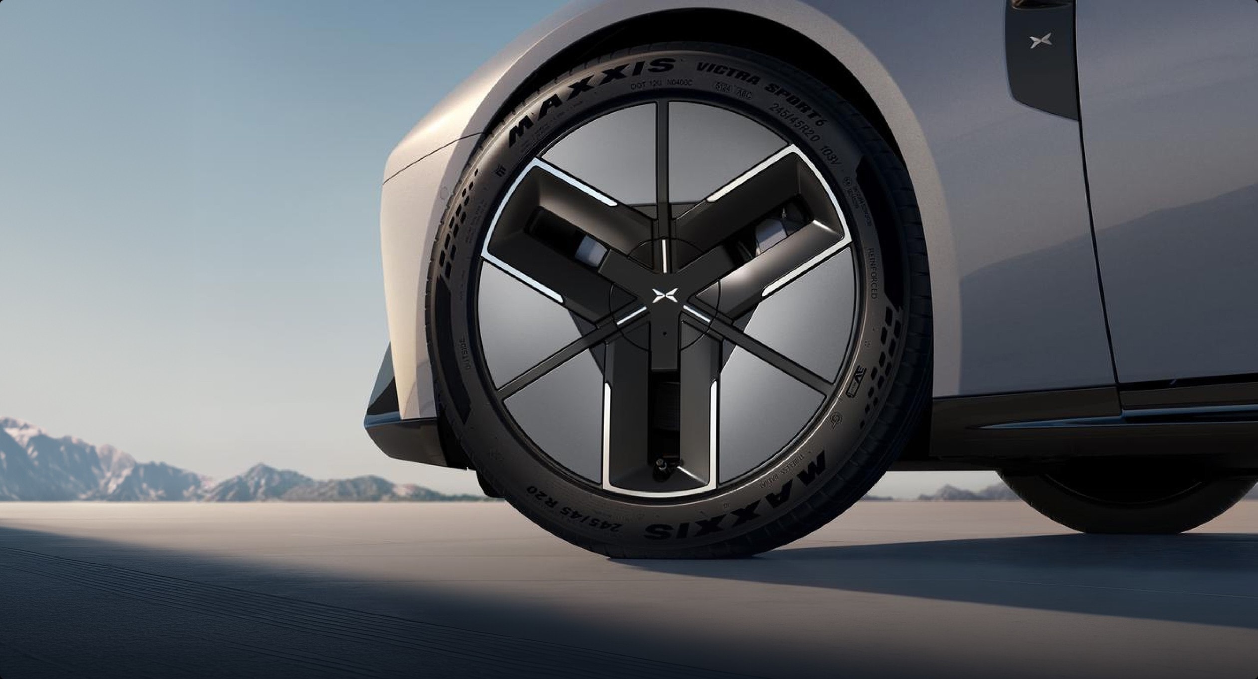 XPENG New P7 20-inch low-drag wheel