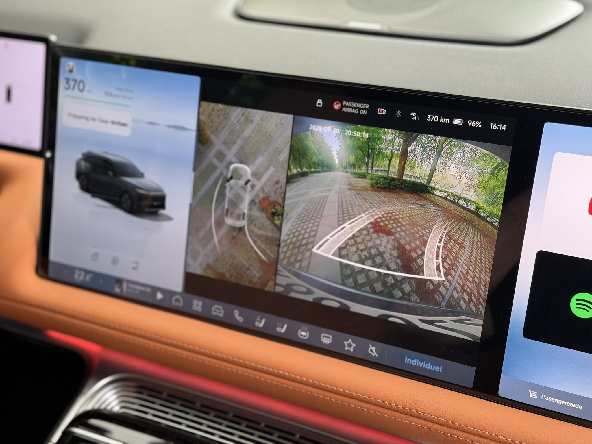360 degree dashcam view example